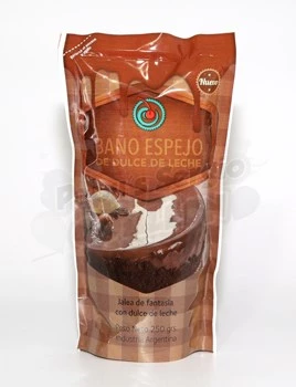 bano espejo brilloso dulce de leche pastelar x 250 grs (pser-def)