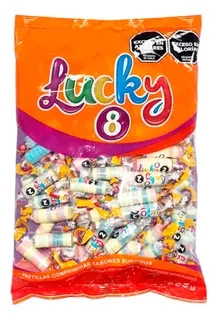 pastilla lucky 8 multicolor x 385grs