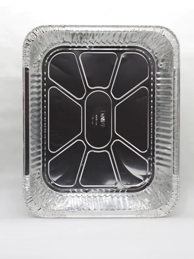 bandeja aluminio rectangular 136 oz 4000 ml (1un) da40 (cmv)