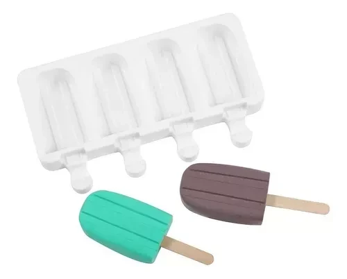 molde helado chico silicona rallados x4 (qt-ow)