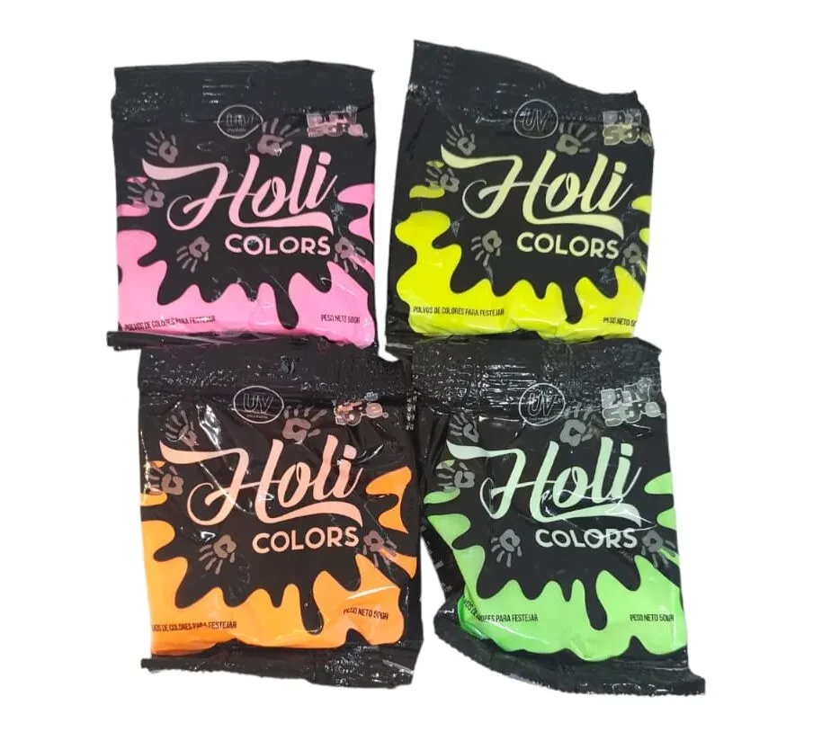 polvo holi color x10 - bolsita 50gr (rr)