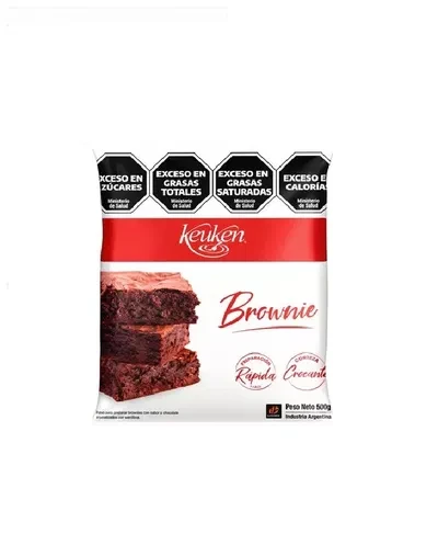 mix p/ brownie keuken pbwa x 500 grs caja x 12 (pser-def)