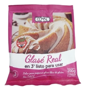 polvo glase coral sin tacc x200grs (calb-def)