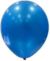 globos latex redondo perlado 12" x50u globox (dilax) azul francia (pk-def)