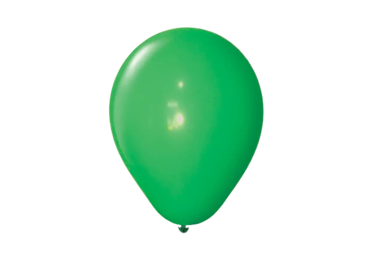 globos latex redondo perlado 12" x50u globox (dilax) verde (pk-def)