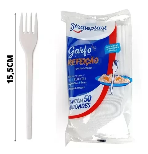 tenedor fraccionado strawplas 50 unu (cmv)