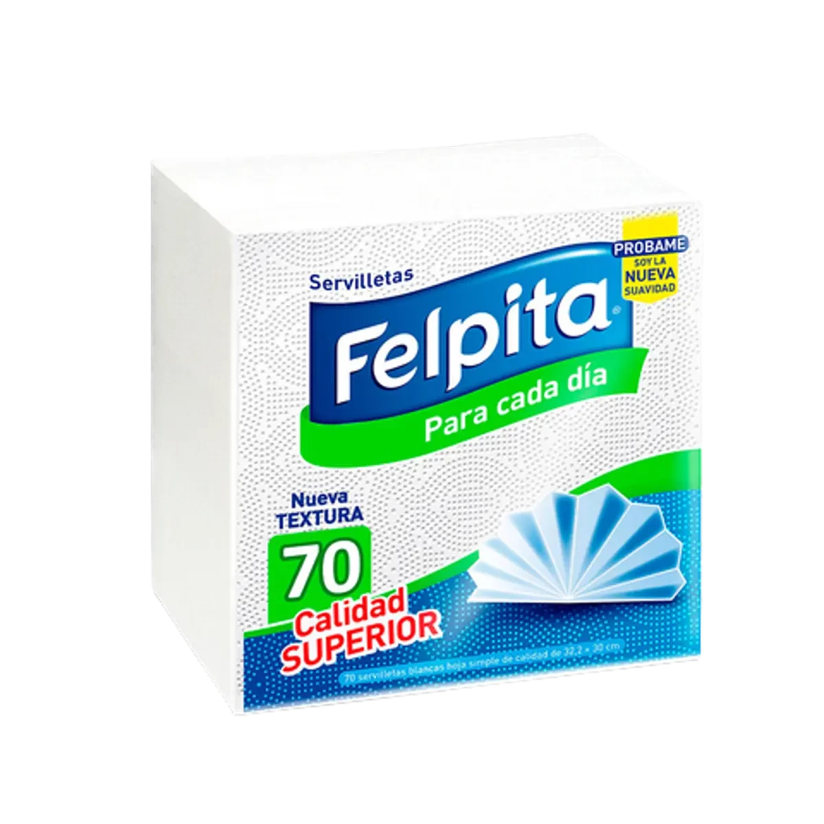 servilleta felpita blanca (bulto 24x70u.) (calb)