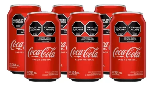 coca cola lata x354ml. (gmax) x6u