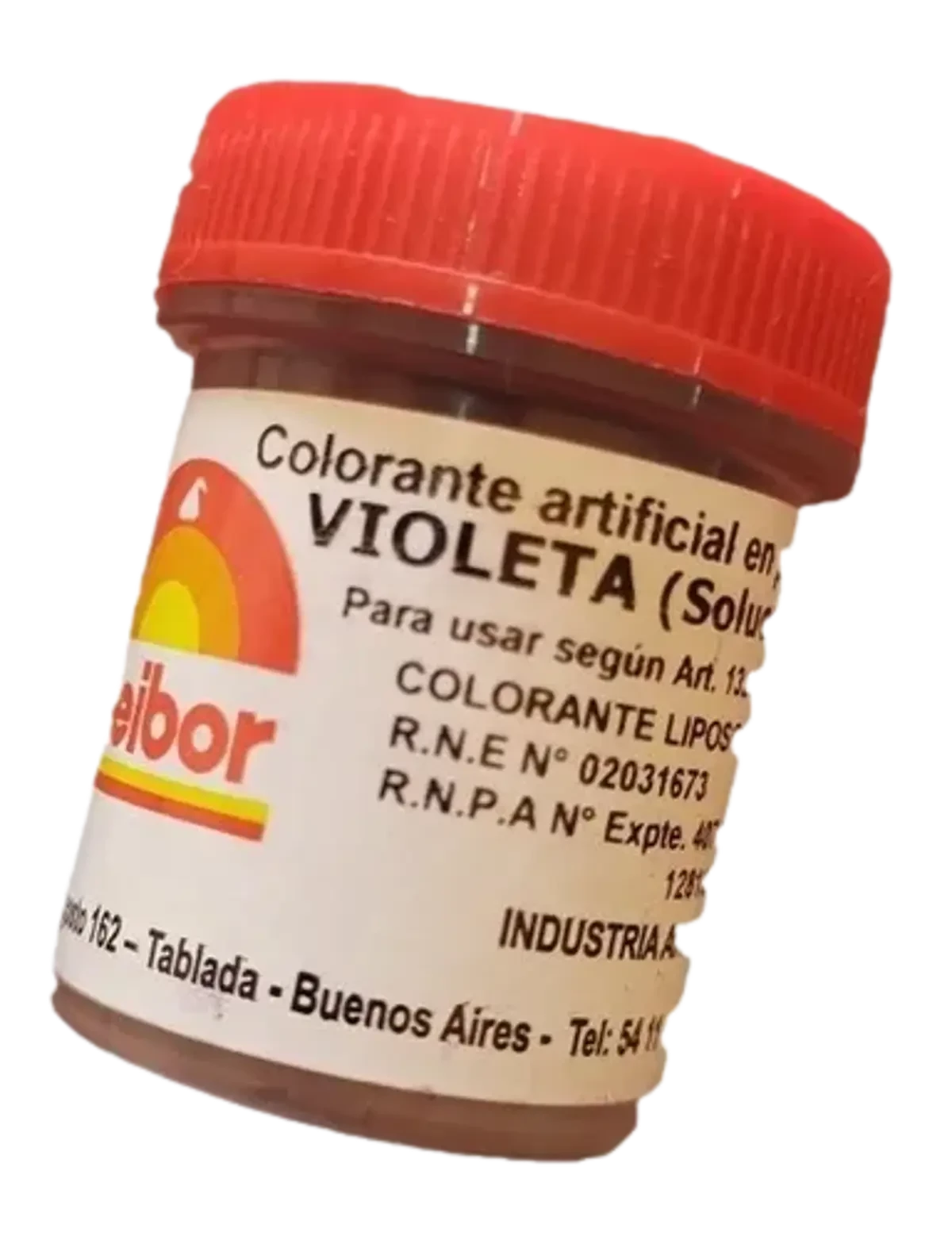 colorante en polvo liposoluble fleibor violeta x4 (calb)