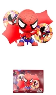 set 5 globos metalizado spiderman pack x 10 sets - 0799-3 (low-def)