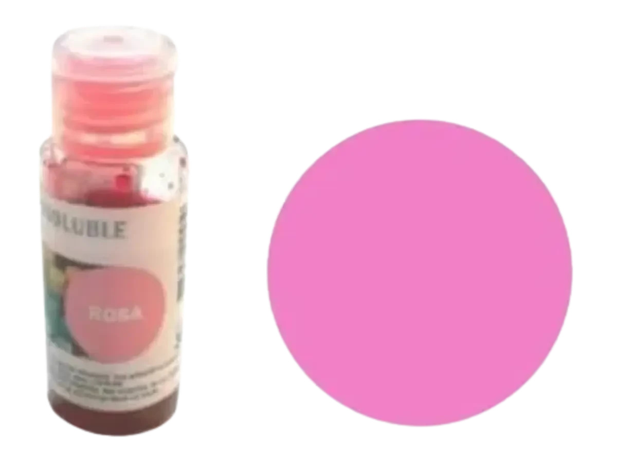 colorante liposoluble para chocolate rosa x2 dessert (calb)