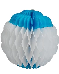 adorno panal patrio globo c/ondas grande x unidad