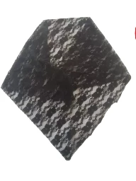 mantilla dama antigua negra x4 crosti (rt)