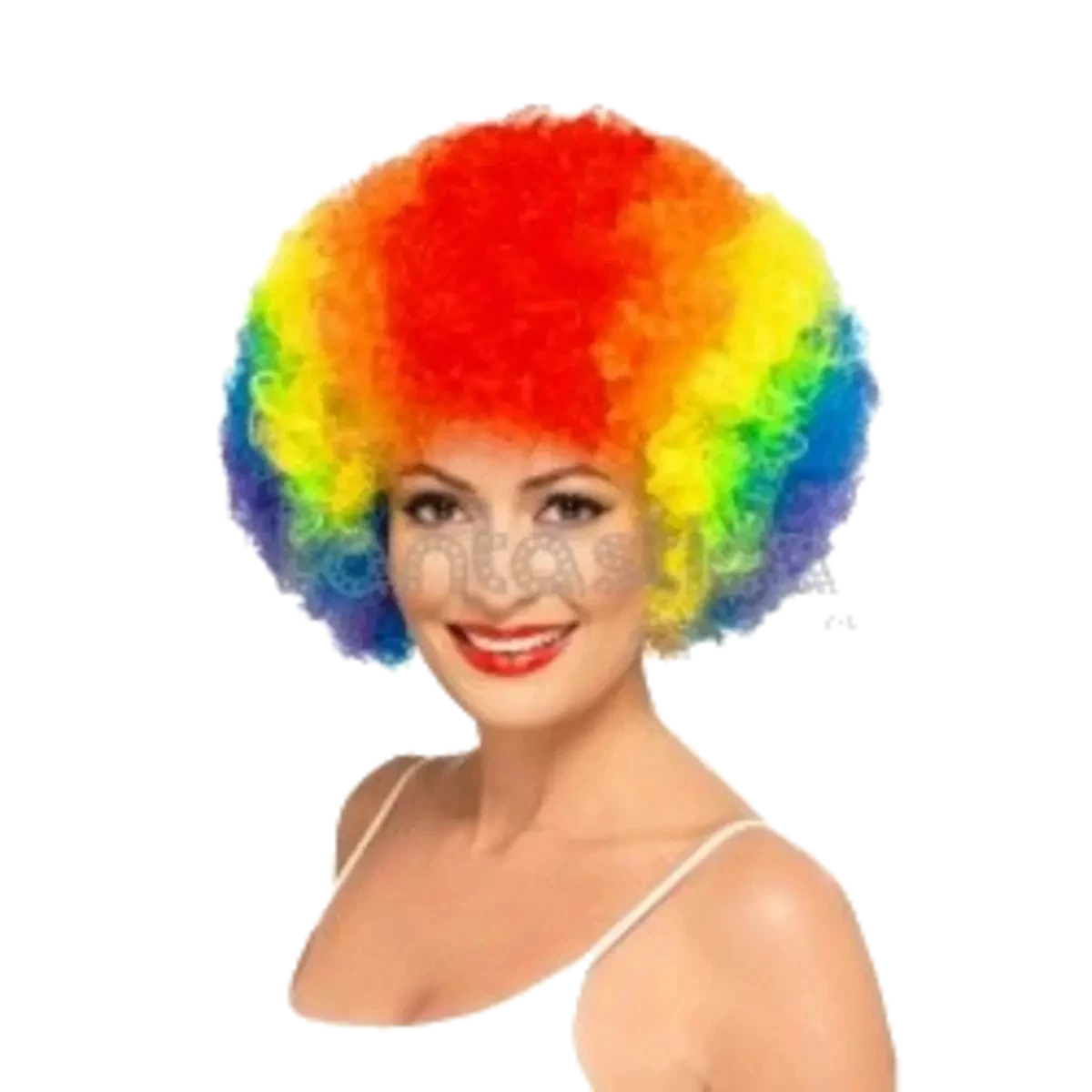 peluca payaso multicolor (ps-pst)