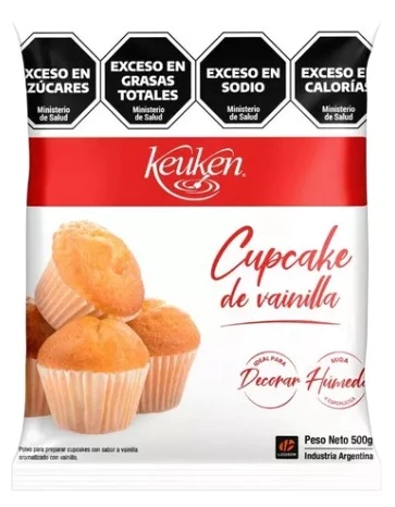 mix para cupcakes vainilla x 500grs (pc15a) keuken - lodiser (plat)