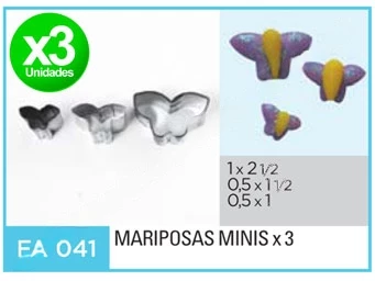 cortante flogus mariposa mini x3 fa041 (78) (calb)  