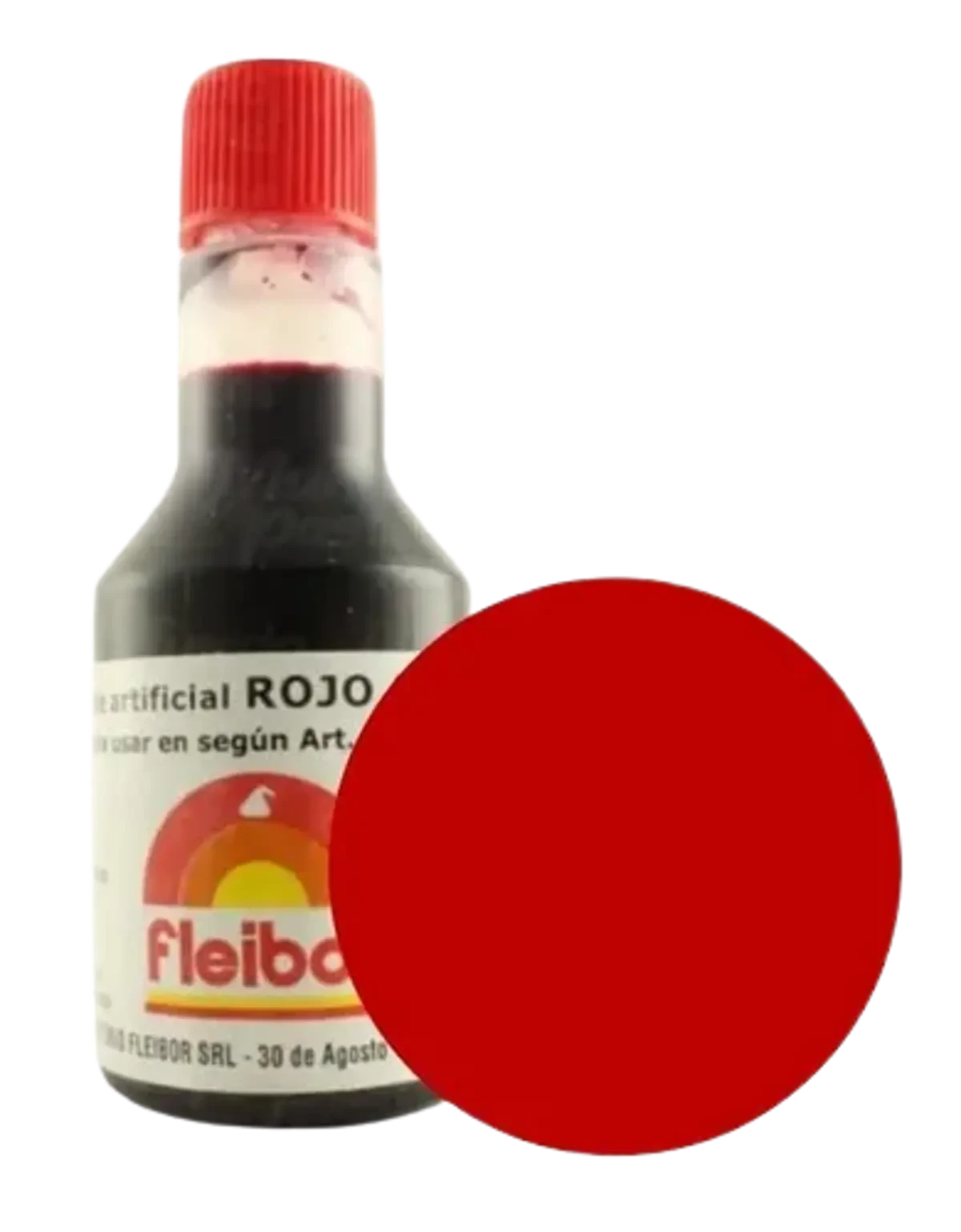 colorante liquido fleibor rojo x1(calb) 