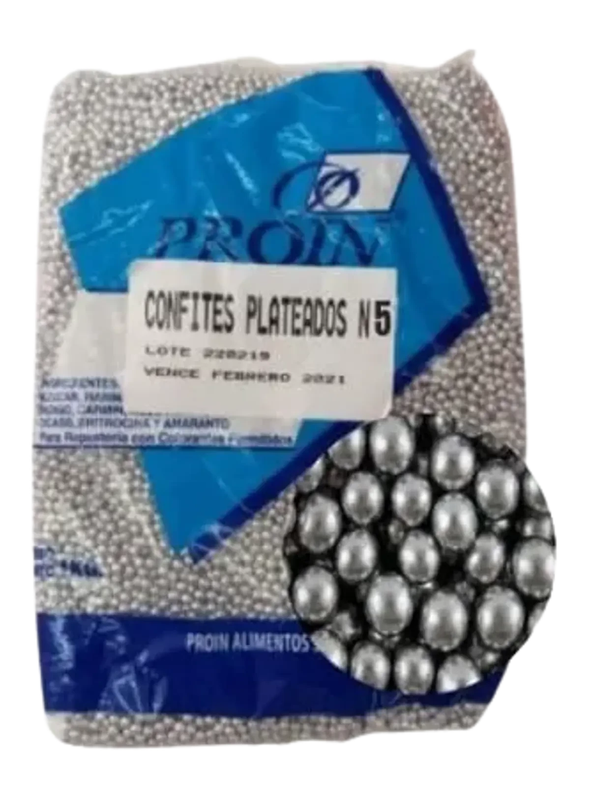 confite plateado proin nº5 xkg (calb)