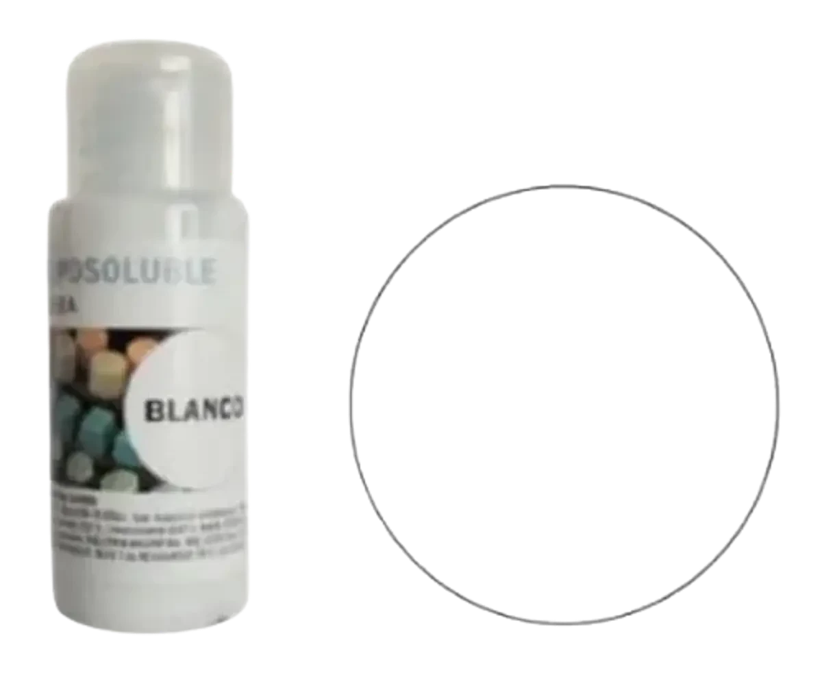 colorante liposoluble para chocolate blanco x2 dessert (calb)