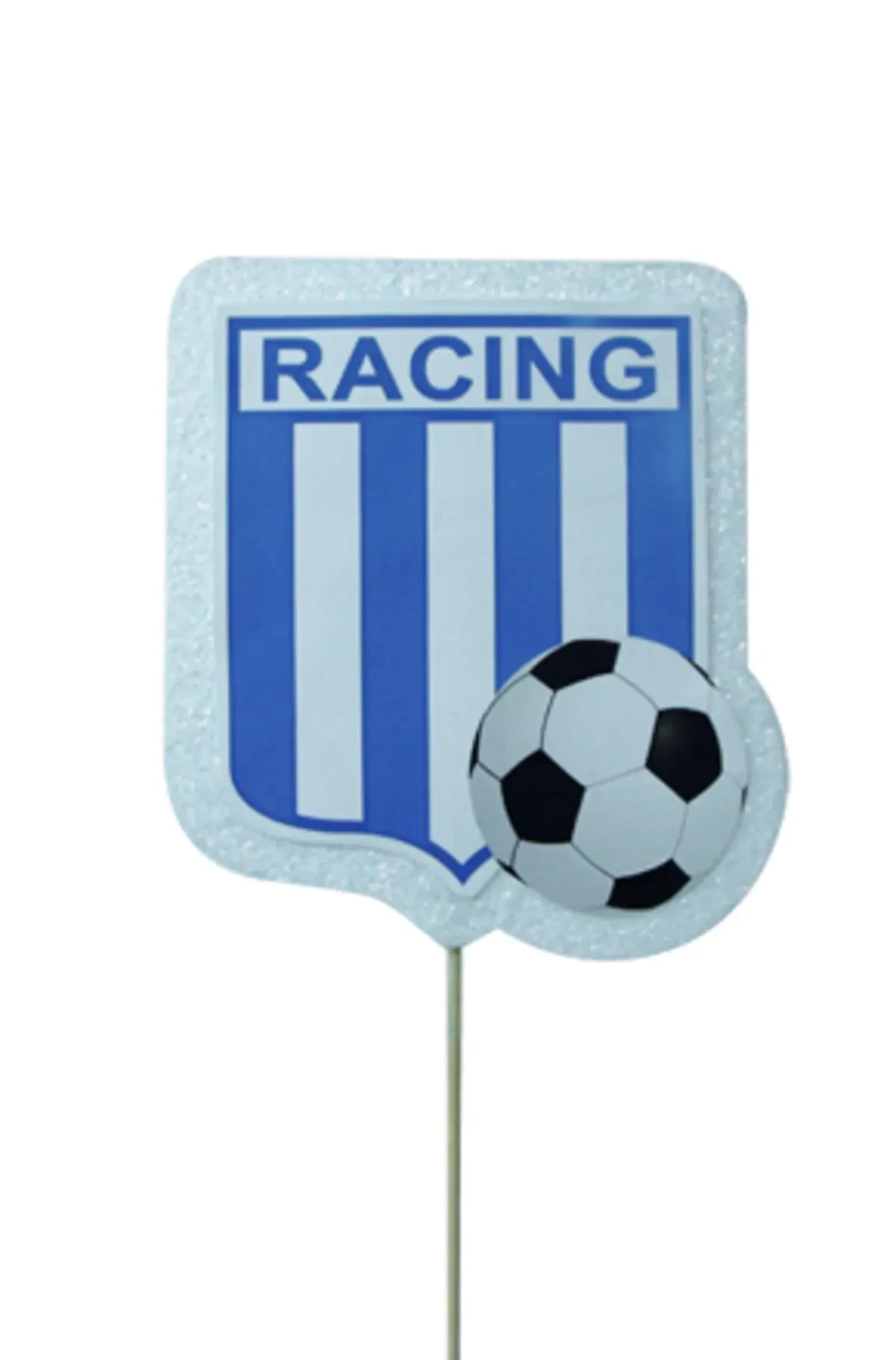 adorno torta pinche figuras (mrg) con racing