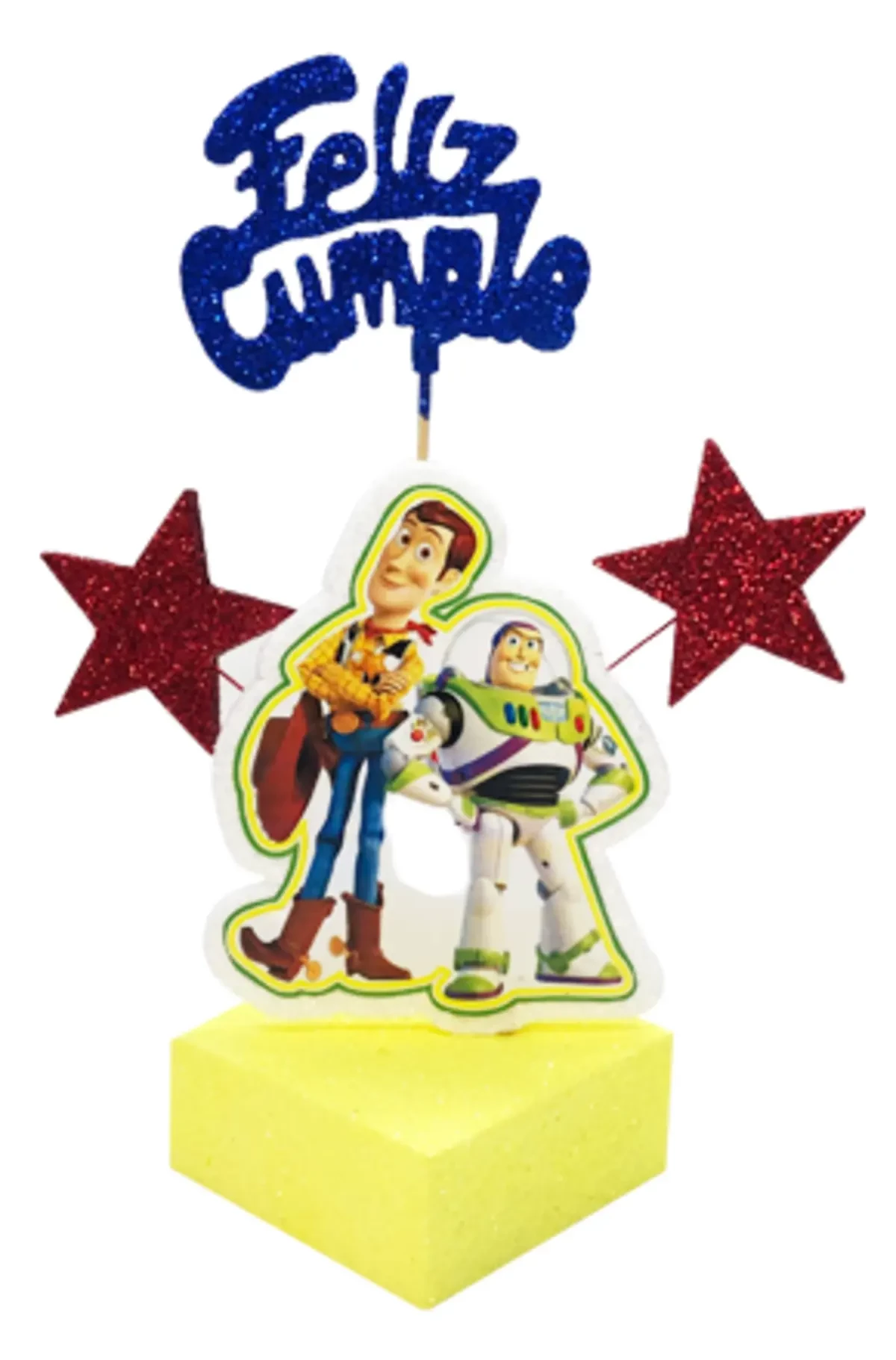 adorno torta cubito economico (mrg) toy story