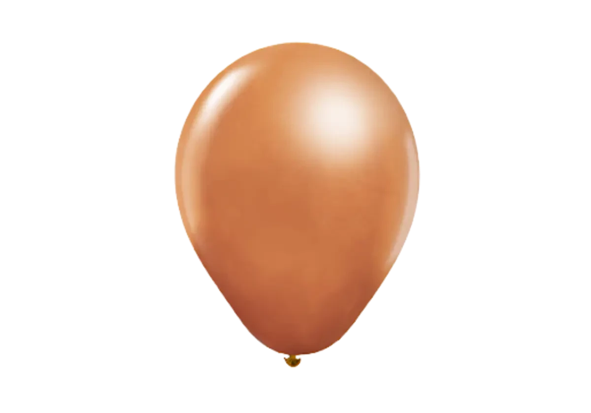 globos latex redondo perlado 12" x50u globox (dilax) rosa gold