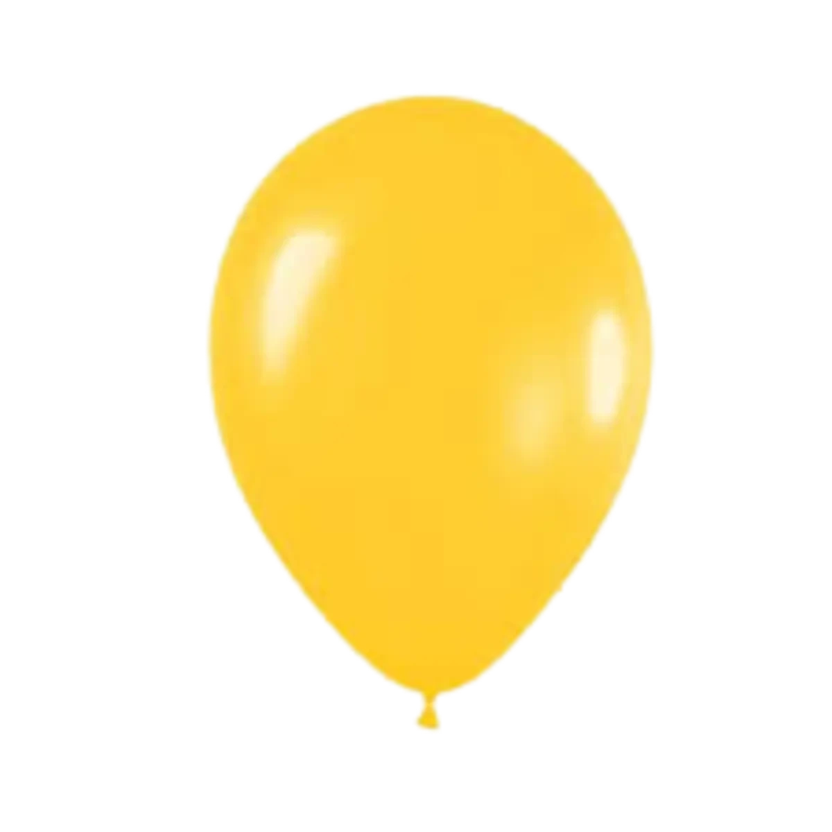 globos latex redondo perlado 12" x25u partytime (dilax) amarillo