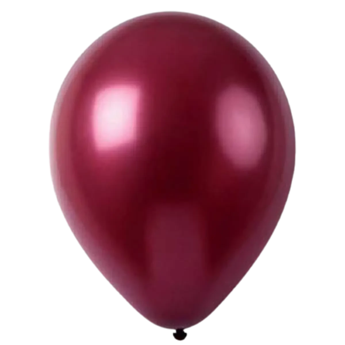 globos latex redondo perlado 12" x25u partytime (dilax) bordo