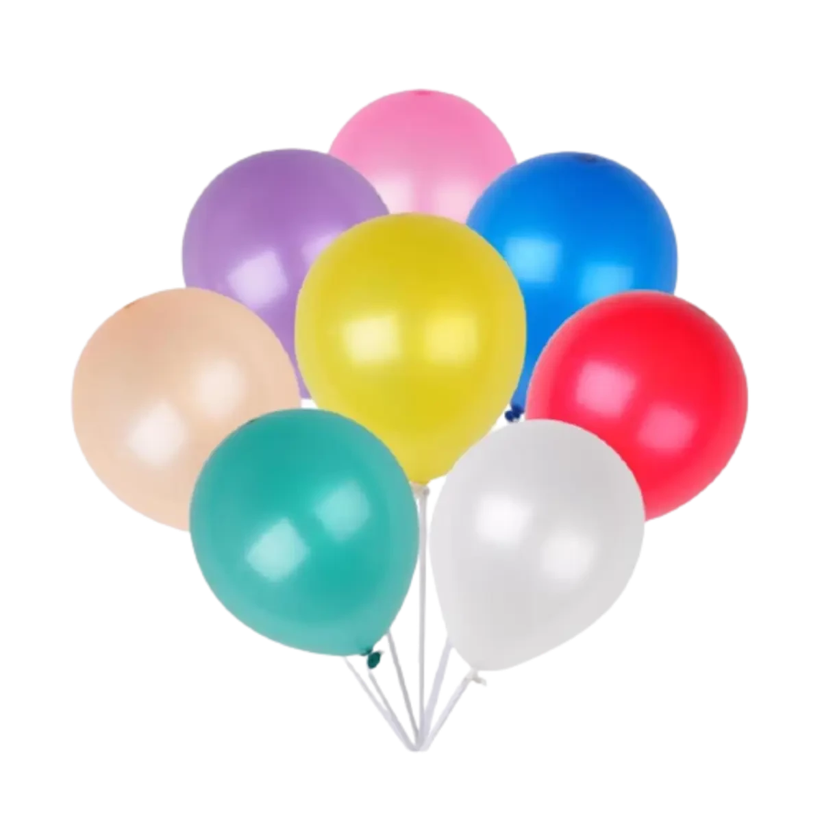 globos latex redondo perlado 12" x25u partytime (dilax)surtido multicolor