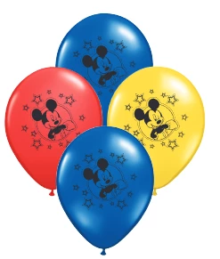 globo deco 12" x50u (globo-deco) mickey cuerpito