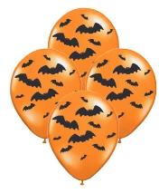 globo deco 12" x50u (globo-deco) halloween murcielago