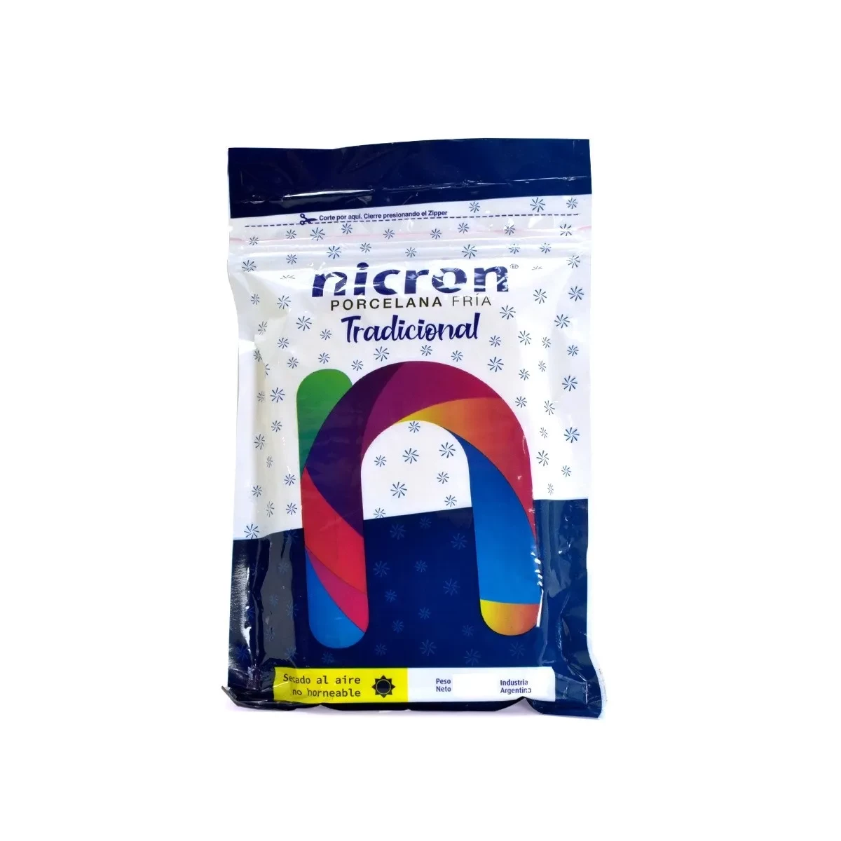 porcelana fria nicron tradicional (20x500grs) caja 10 kg  