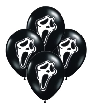 globo deco 12" x50u (globo-deco) halloween scream