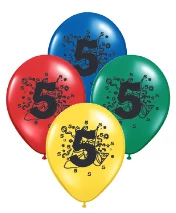 globo deco 12" x50u (globo-deco) numero n5