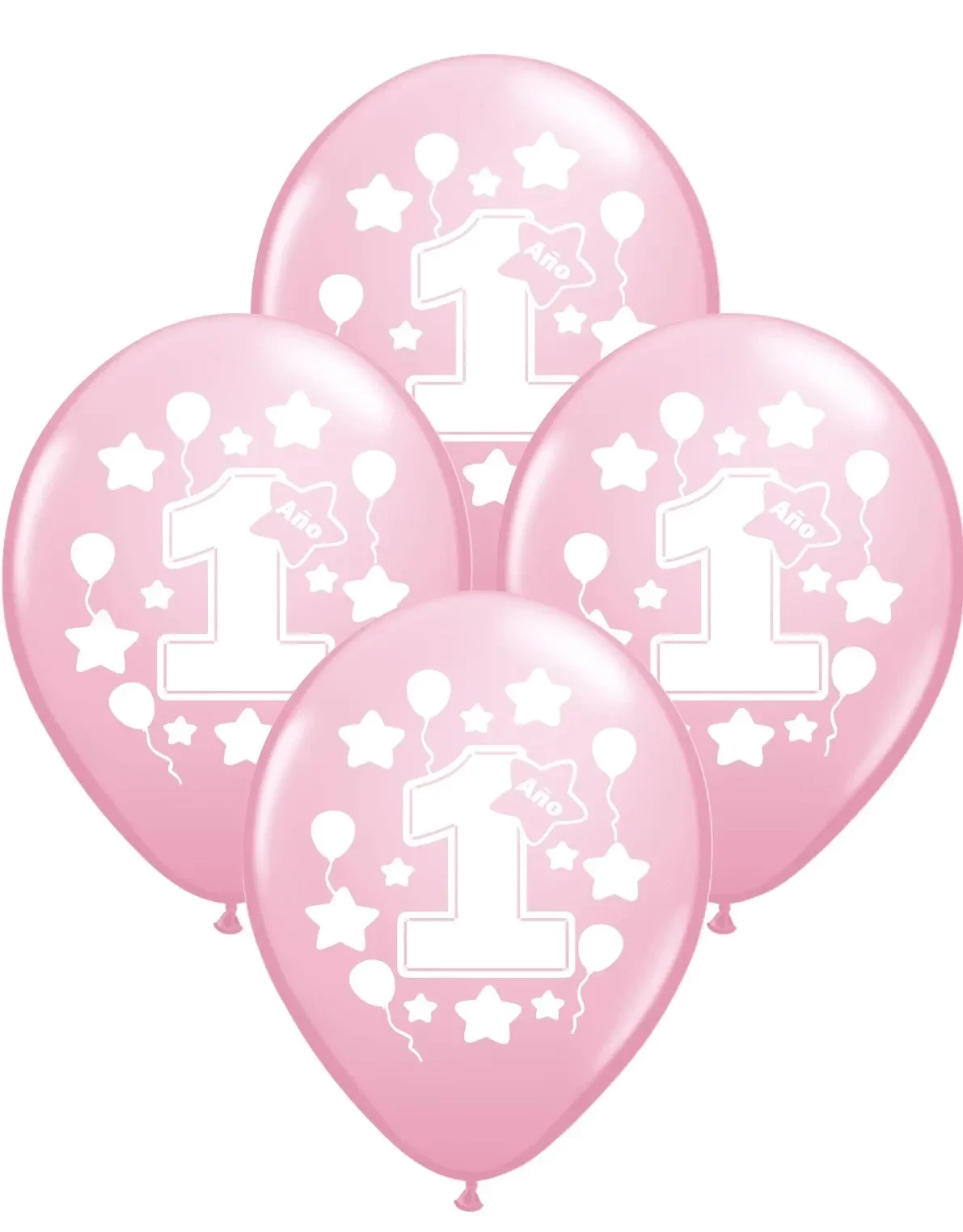 globo deco 12" x50u (globo-deco) 1er anito rosa