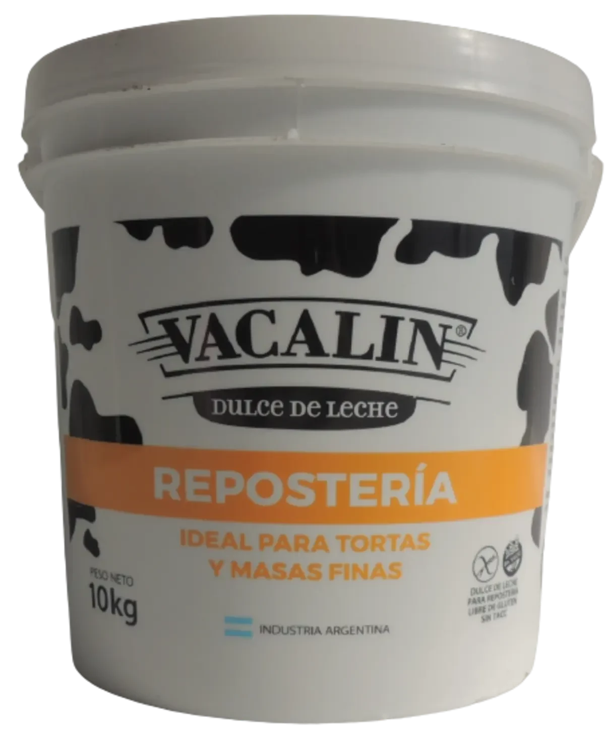 dulce de leche repostero balde x 10kg - vacalin (plat)