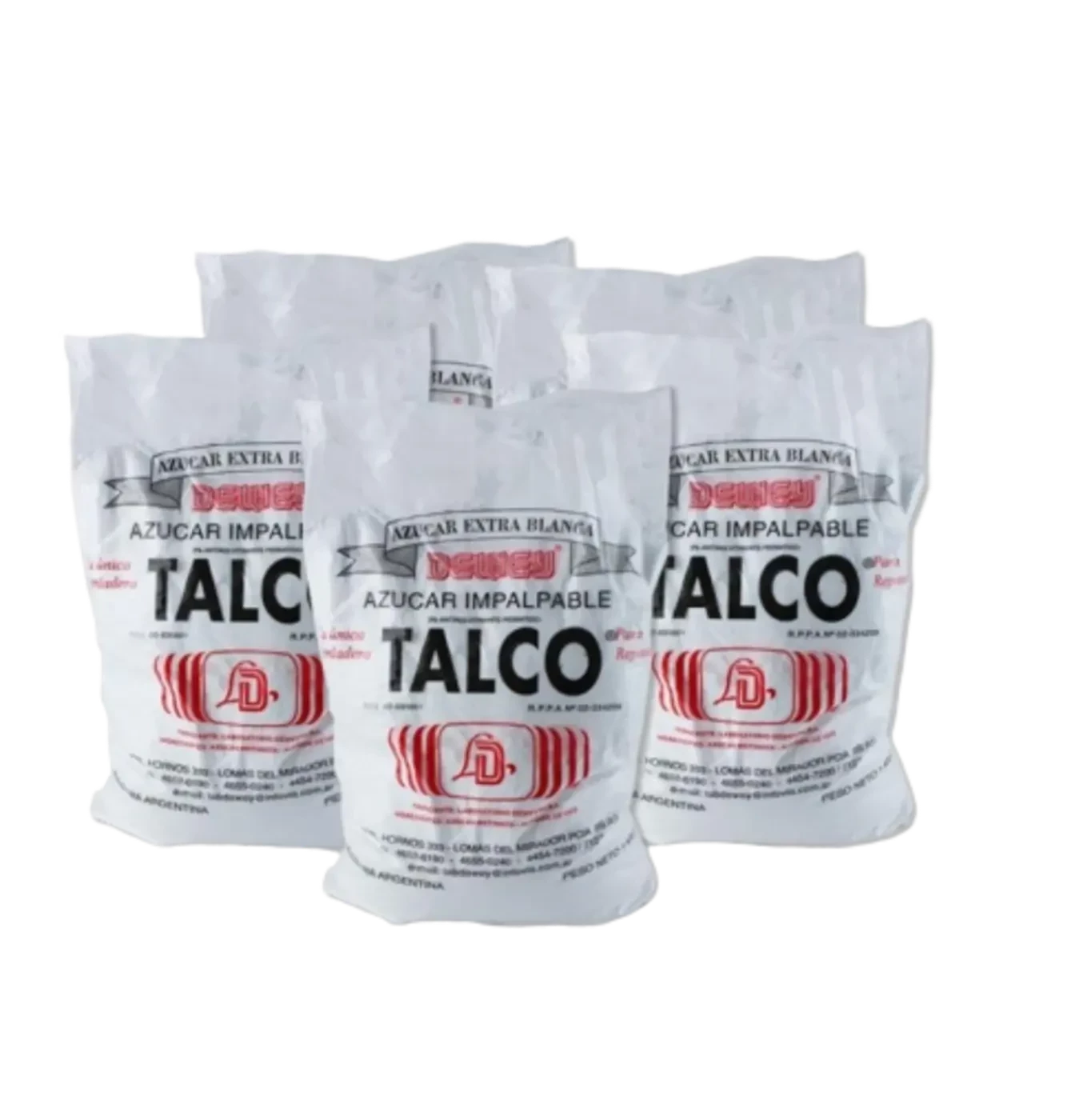 azucar talco frac 10 x 1 kg dewey (plat)