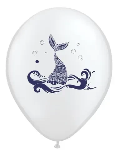 globo deco 12" x50u (globo-deco) sirena