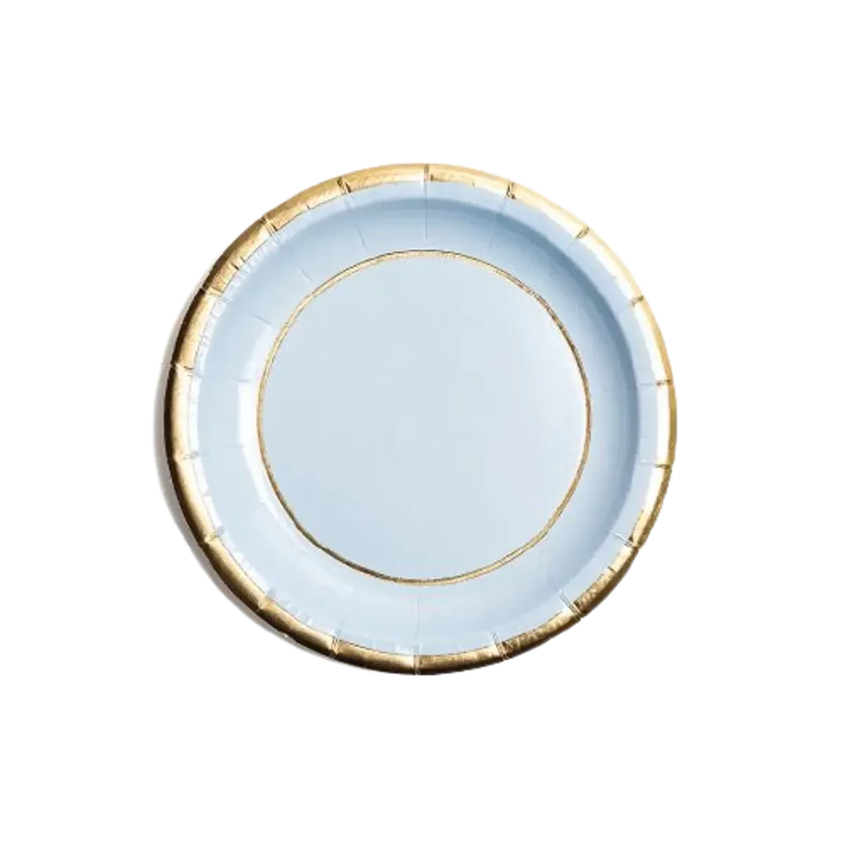 plato guarda dorada celeste pastel (gold)