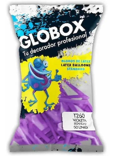 globos latex t260 globologia std x50u globox (dilax)