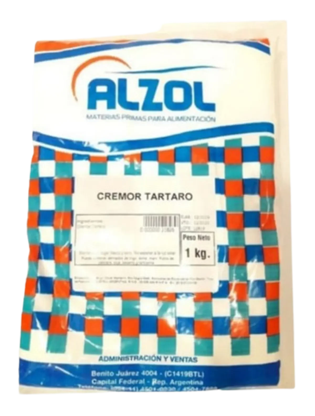 cremor tartaro alzol x1 kg (calb)