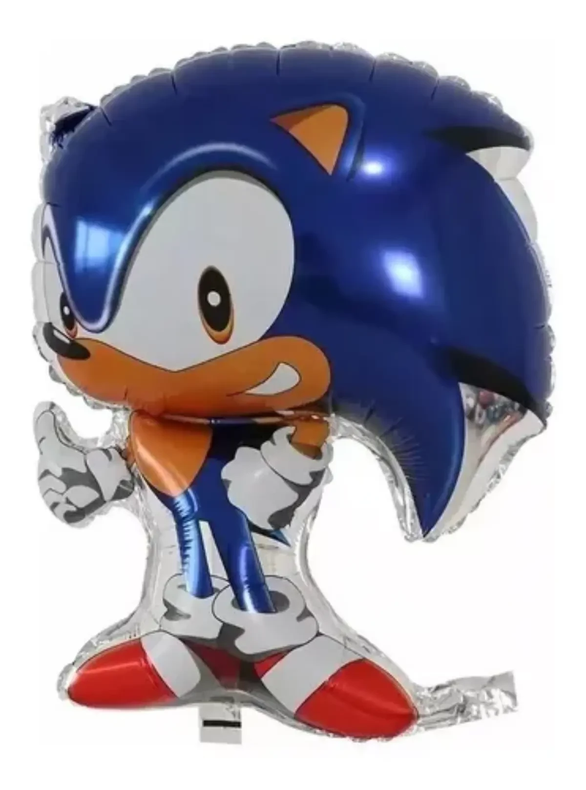 globo mylar 34" suelto (qt) personaje sonic 80cm