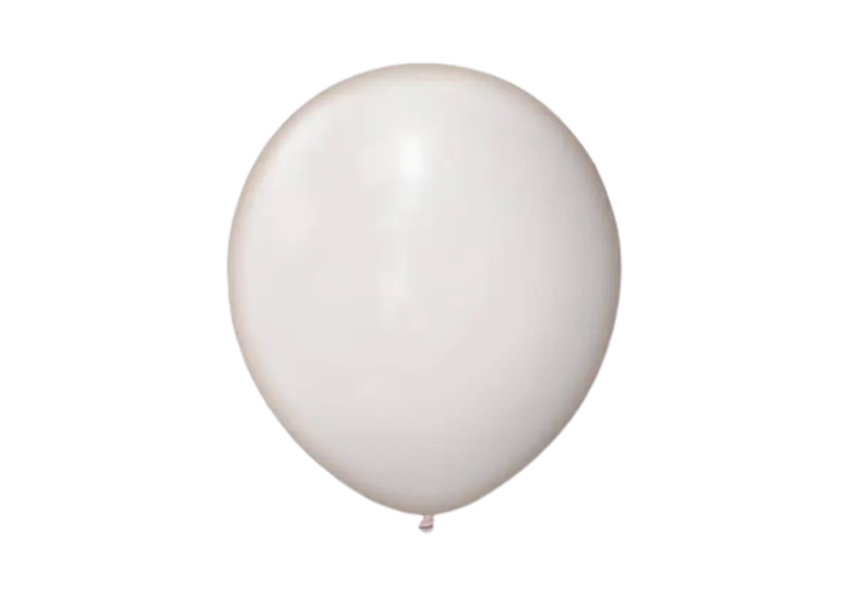 globos latex redondo perlado 12" x50u globox (dilax) cristal