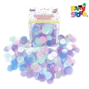 confetti circulos malvaviscos (bolsa x 15 grs.) (rr)