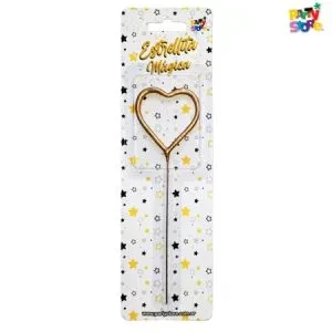 estrellita magica® dorada forma corazon (rr)