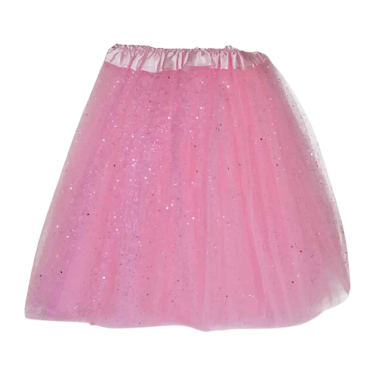 pollera tutu con brillo (qt-ya) rosa