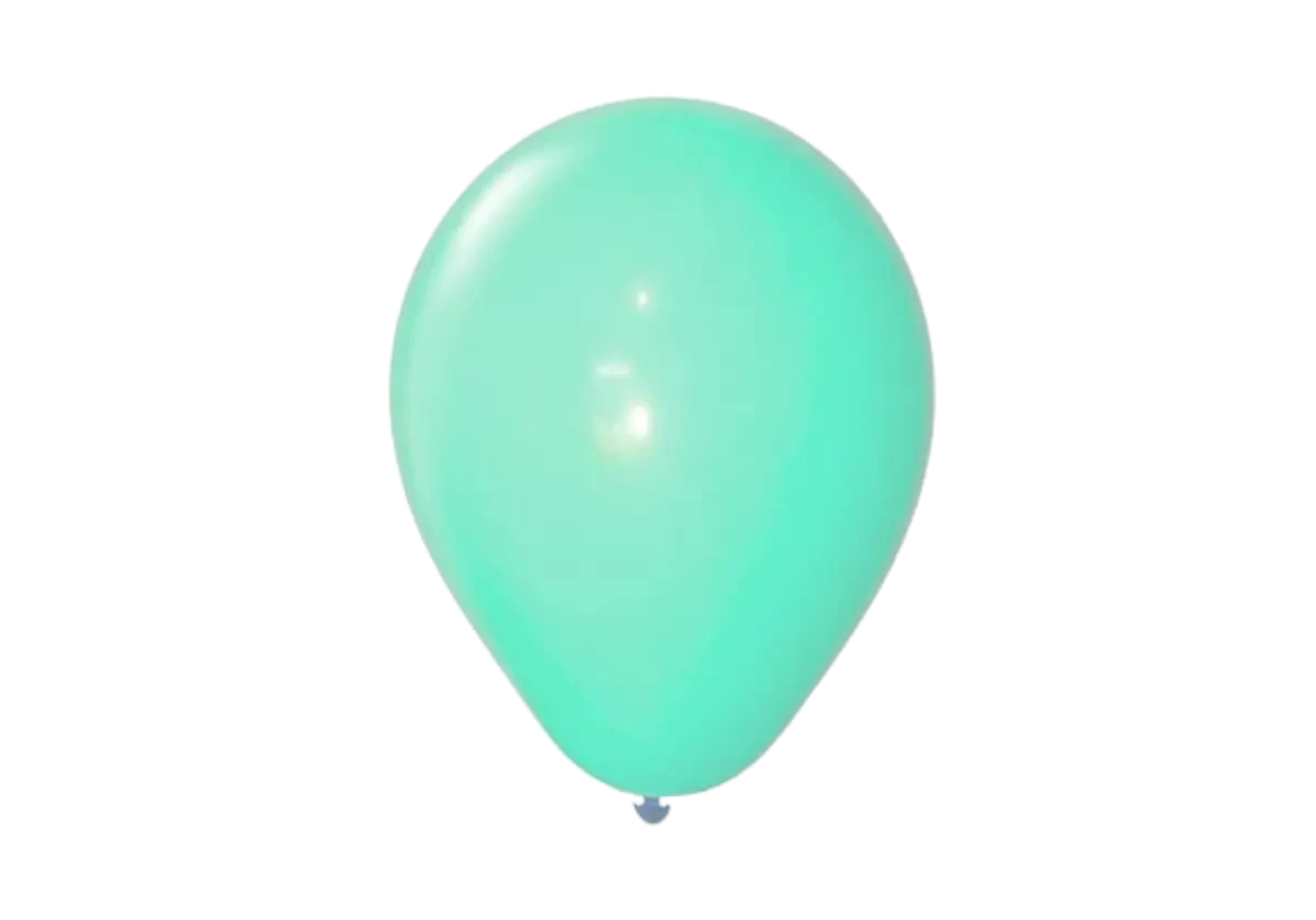 globos latex redondo perlado 12" x50u globox (dilax) acua aqua marina