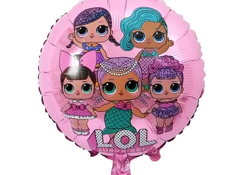 globo mylar 18" suelto forma (qt) lol