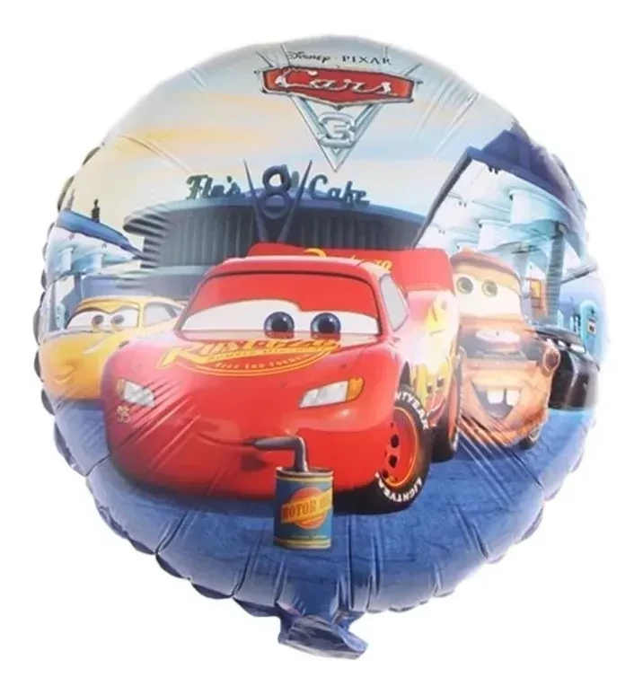 globo mylar 18" suelto forma (qt) cars