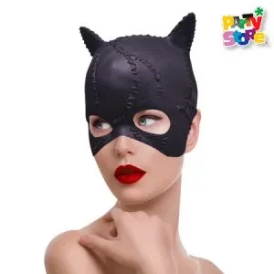 mascara de latex mujer gato (rr)